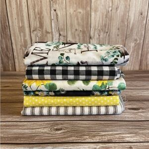 6-Piece Farmhouse Floral Fat Quarter Bundle